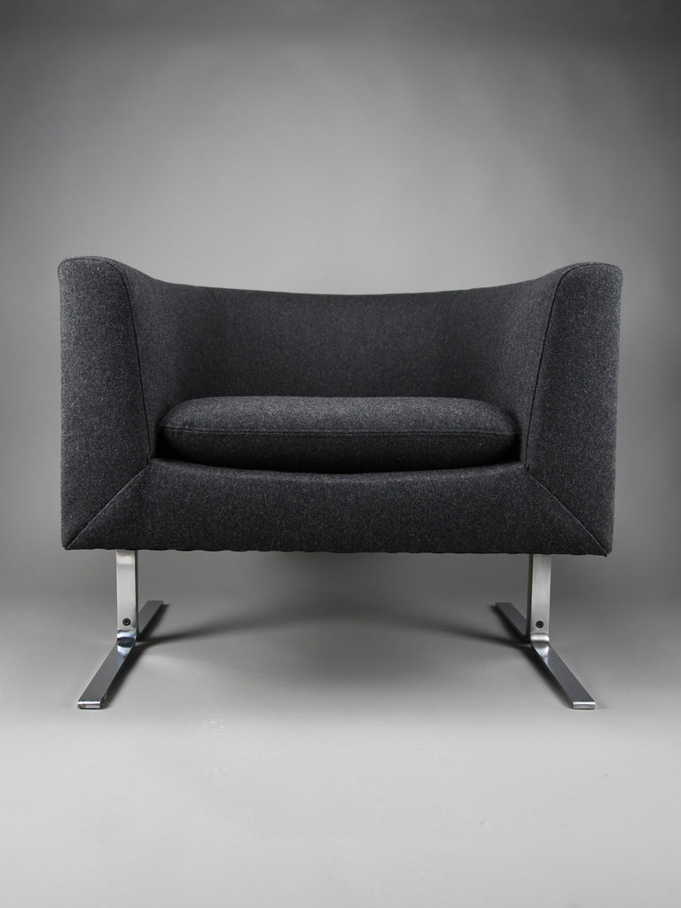 Mid-century modern lounge chair by Geoffrey Harcourt for Artifort Netherlands Early 1960s – Reupholstered in recycled