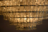 Mid-Century Modern Murano Hand Blown Glass XXL Flush Mount Lamp - lighting