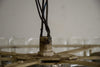 Mid-Century Modern Murano Hand Blown Glass XXL Flush Mount Lamp - lighting