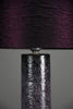 Mid-century modern purple ceramic table lamp by Pieter Groeneveldt Netherlands - Lighting