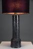 Mid-century modern purple ceramic table lamp by Pieter Groeneveldt Netherlands - Lighting