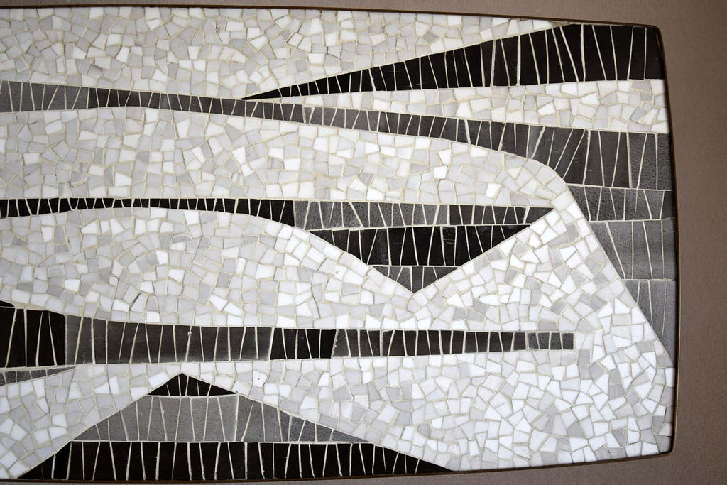Mid-Century Modern Sculptural Mosaic Coffee Table by Berthold Muller - Furniture