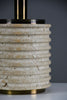 Mid-century modern travertine table lamp attributed to Fratelli Mannelli Italy 960s - Lighting