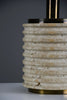 Mid-century modern travertine table lamp attributed to Fratelli Mannelli Italy 960s - Lighting