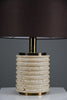 Mid-century modern travertine table lamp attributed to Fratelli Mannelli Italy 960s - Lighting