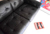 Mid Century Red and Black Sofa by Claudio Salocchi for Sormani - Furniture