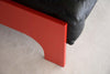 Mid Century Red and Black Sofa by Claudio Salocchi for Sormani - Furniture