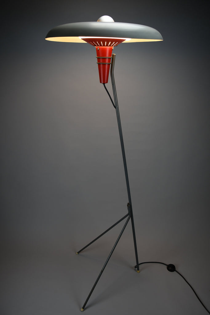 Mid century tripod floor lamp NX38 by Louis Kalff for Philips - Lighting