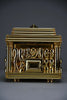 Miguel Berrocal “Il Cofanetto” (Opus 123) 1969–1975 complete 88-piece gold-plated Zamak dining set for two homage