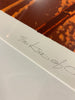 Miles Davis Limited Edition 3/30 ’Kind of Orange’ screen print. - Art