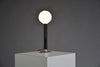Minimalist 1970s Italian Chrome Cylinder Table Lamp - Lighting