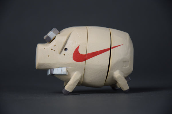 mint 2002 Art Toy The Pig by Michael Lau in collaboration with nike - Art Toys