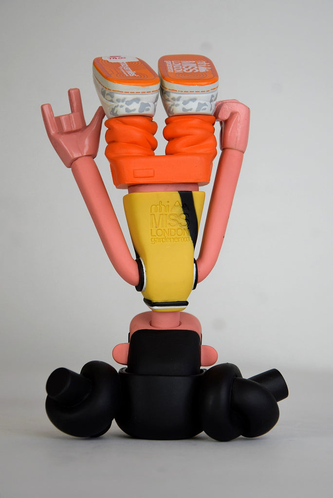 Mint 2003 signed art Toy MISS London designed by Michael Lau Maharishi Edition - Art Toys
