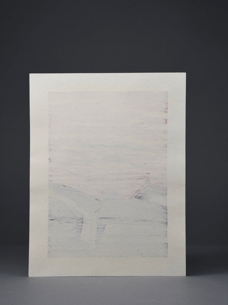 Modern Japanese woodblock print ’Yooshoku’ (evening colors) by Nishijima Katsuyuki - Art