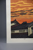Modern Japanese woodblock print ’Yooshoku’ (evening colors) by Nishijima Katsuyuki - Art