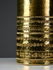 Monumental 1960s gilded table Lamp by Aldo Londi for Bitossi - Lighting