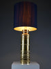 Monumental 1960s gilded table Lamp by Aldo Londi for Bitossi - Lighting