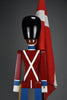 Monumental Royal Danish Guardsman with flag by Kay Bojesen, 168 cm (66.1 in) 1950s - Decor