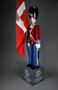 Monumental Royal Danish Guardsman with flag by Kay Bojesen, 168 cm (66.1 in) 1950s - Decor