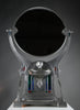 Monumental WMF Jugendstil Alpacca silver-plated vanity mirror with polychrome inlays c. 1900 - Mirrors
