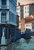 Mototsugu Sugiyama, “Venice Part II”, original Japanese woodblock print signed numbered 7/100 1996 - Art