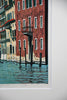 Mototsugu Sugiyama, “Venice Part II”, original Japanese woodblock print signed numbered 7/100 1996 - Art
