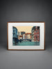 Mototsugu Sugiyama, “Venice Part II”, original Japanese woodblock print signed numbered 7/100 1996 - Art