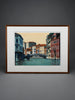 Mototsugu Sugiyama, “Venice Part II”, original Japanese woodblock print signed numbered 7/100 1996 - Art