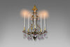 Murano Glass and Iron Belle Epoque Wall Candle Holder - Decor