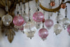 Murano Glass and Iron Belle Epoque Wall Candle Holder - Decor