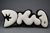 “Murena”, Alberto Cabiddu wall sculpture 1999 Pietra di Vicenza & Ebonized wood - Art