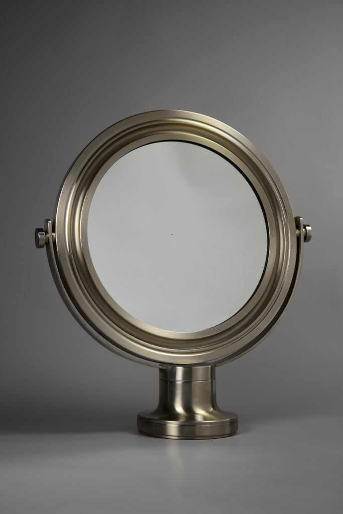 Narciso mid century modern vanity or table top mirror by Sergio Mazza for Artemide - Decor