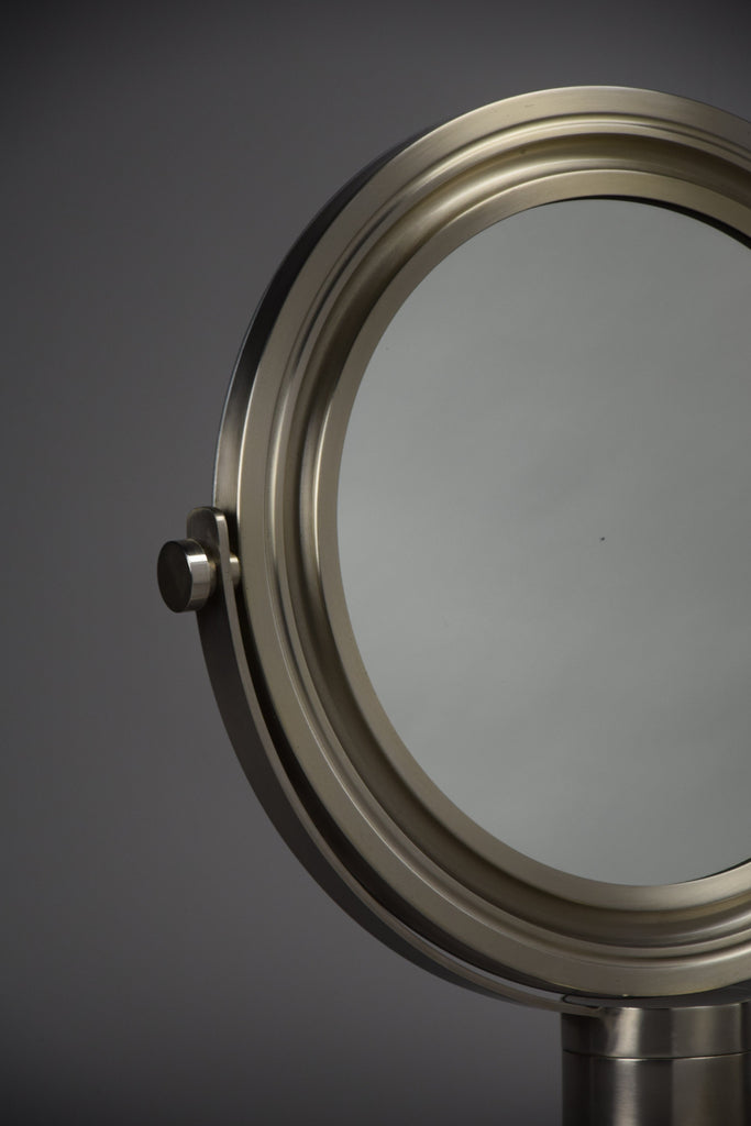 Narciso mid century modern vanity or table top mirror by Sergio Mazza for Artemide - Decor