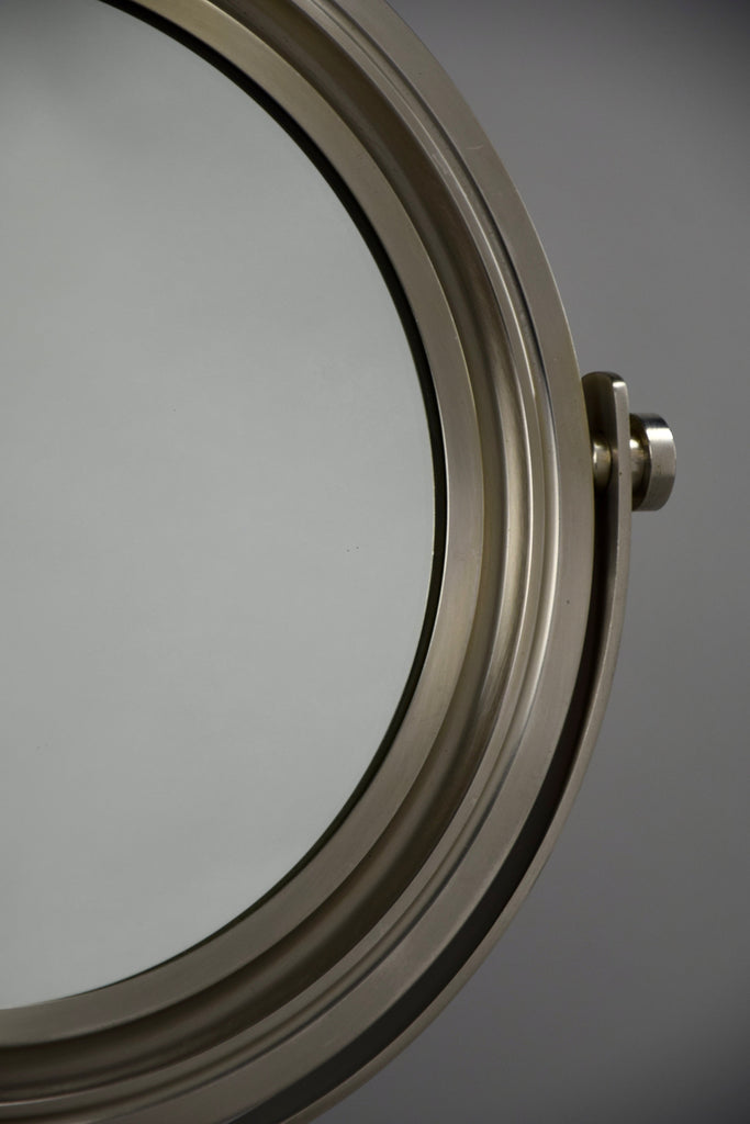 Narciso mid century modern vanity or table top mirror by Sergio Mazza for Artemide - Decor