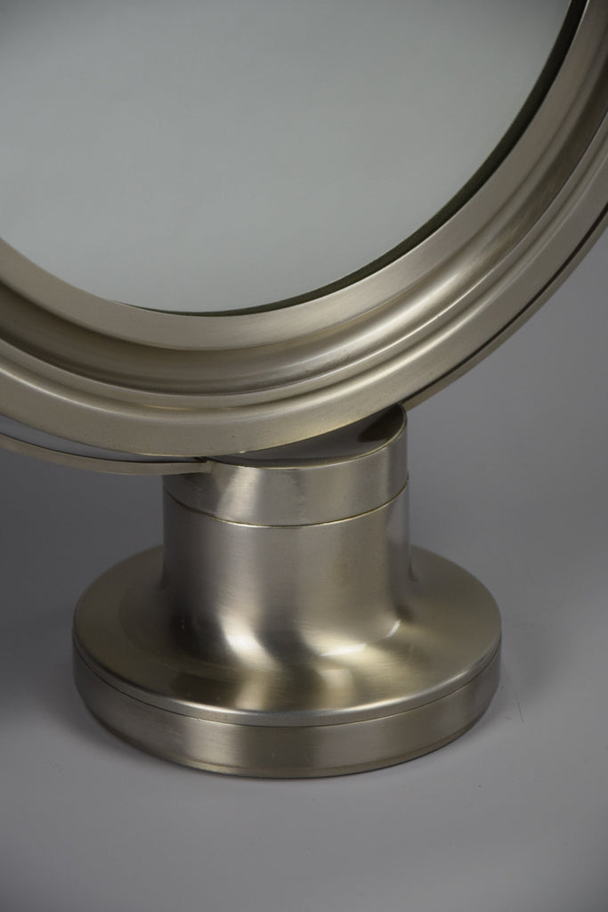 Narciso mid century modern vanity or table top mirror by Sergio Mazza for Artemide - Decor