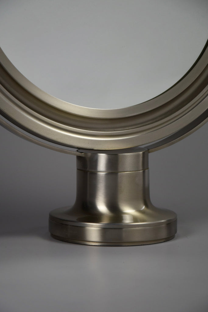 Narciso mid century modern vanity or table top mirror by Sergio Mazza for Artemide - Decor