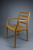 Niels Otto Møller model 68 Oak & papercord armchair J.L. Møllers Møbelfabrik 1981 - Furniture
