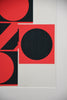 Op Art by Kumi Sugaï signed silkscreen Variation J 1978 - Art