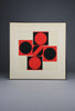 Op Art by Kumi Sugaï signed silkscreen Variation J 1978 - Art