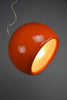 Orange Pallade ceiling lamp Artemide 1968 - Lighting