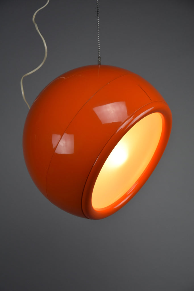 Orange Pallade ceiling lamp Artemide 1968 - Lighting