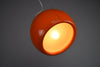Orange Pallade ceiling lamp Artemide 1968 - Lighting