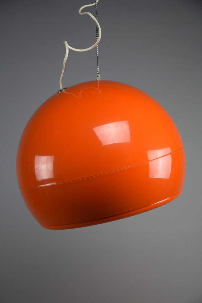 Orange Pallade ceiling lamp Artemide 1968 - Lighting
