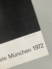 Original 1972 Munich Olympic Poster by Paul Wunderlich - Art