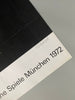 Original 1972 Munich Olympic Poster by Paul Wunderlich - Art