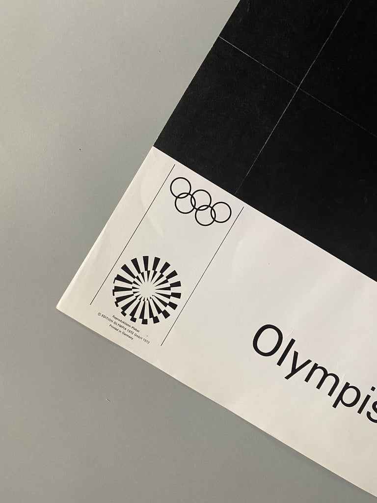 Original 1972 Munich Olympic Poster by Paul Wunderlich - Art