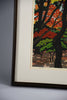 Original Japanese Sosaku Hanga woodblock print Masao Ido ’Ginkaku-ji Temple in Autumn’ - Art