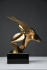 “Oryx” | Unique polished bronze sculpture 1990s - Art