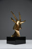 “Oryx” | Unique polished bronze sculpture 1990s - Art