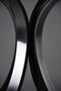 Osvaldo Borsani T69 dining table for Tecno Italy 1960s – original round fumé glass top 120 cm - Furniture